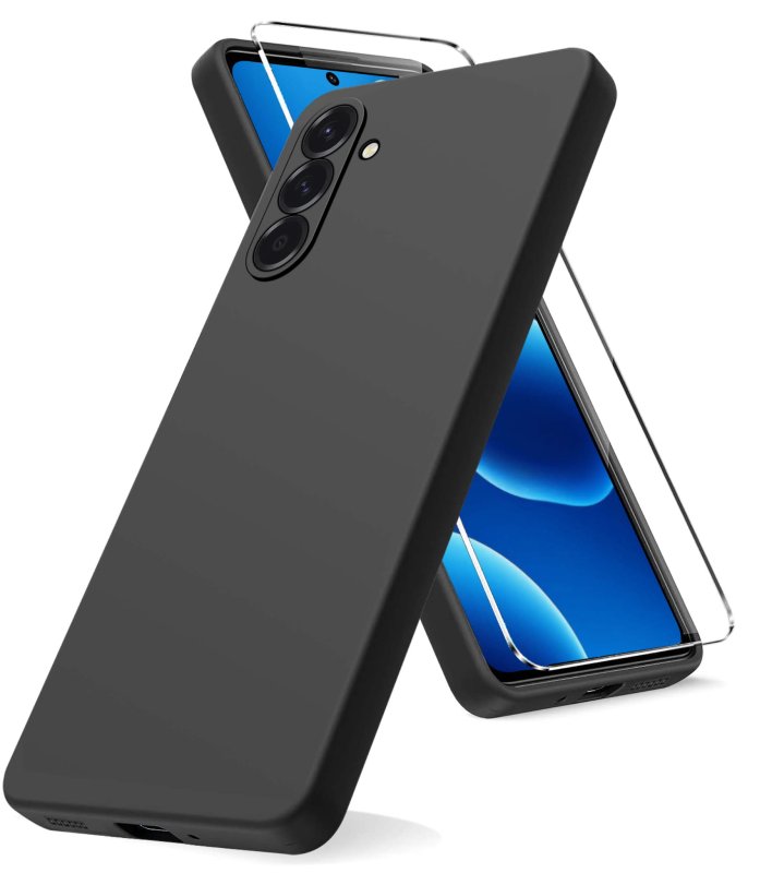 etui-do-samsung-galaxy-a56-czarne-matowe-z-zestawem-2-szkiel