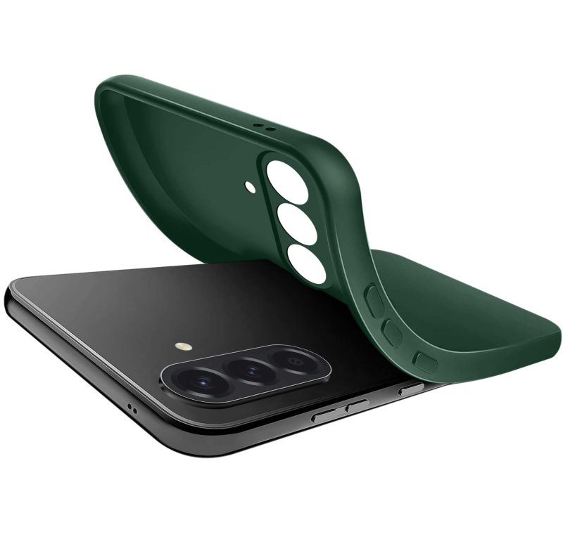 etui-do-samsung-galaxy-a56-zielone-matowe-z-zestawem-2-szkiel