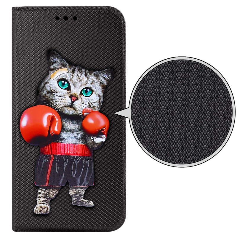 etui-do-samsung-galaxy-a22-5g-zamykane-malowane-wzor-z-kotem-ze-szklem