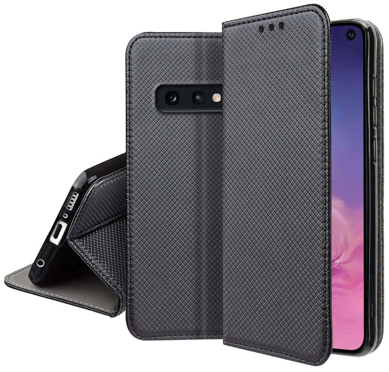 etui-do-samsung-galaxy-s10e-czarne-zamykane-ze-szklem
