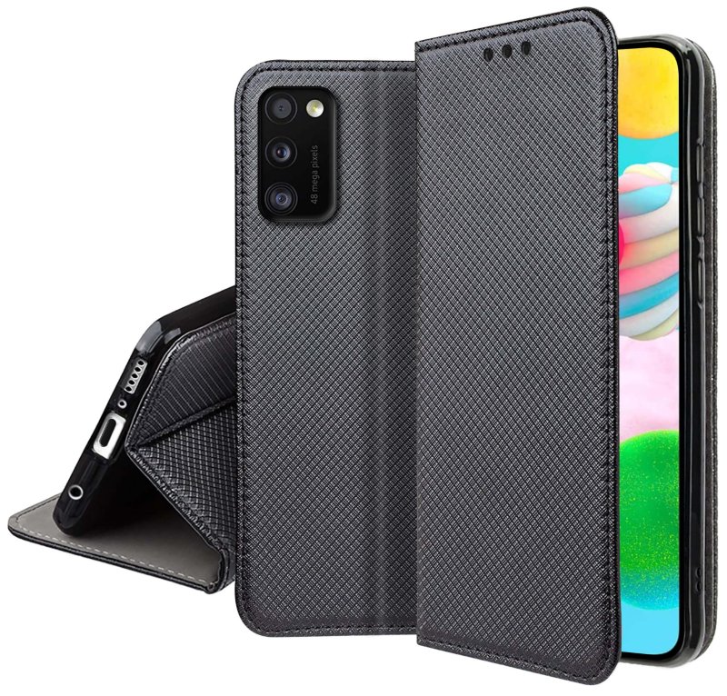 etui-do-samsung-galaxy-a41-czarne-zamykane-ze-szklem