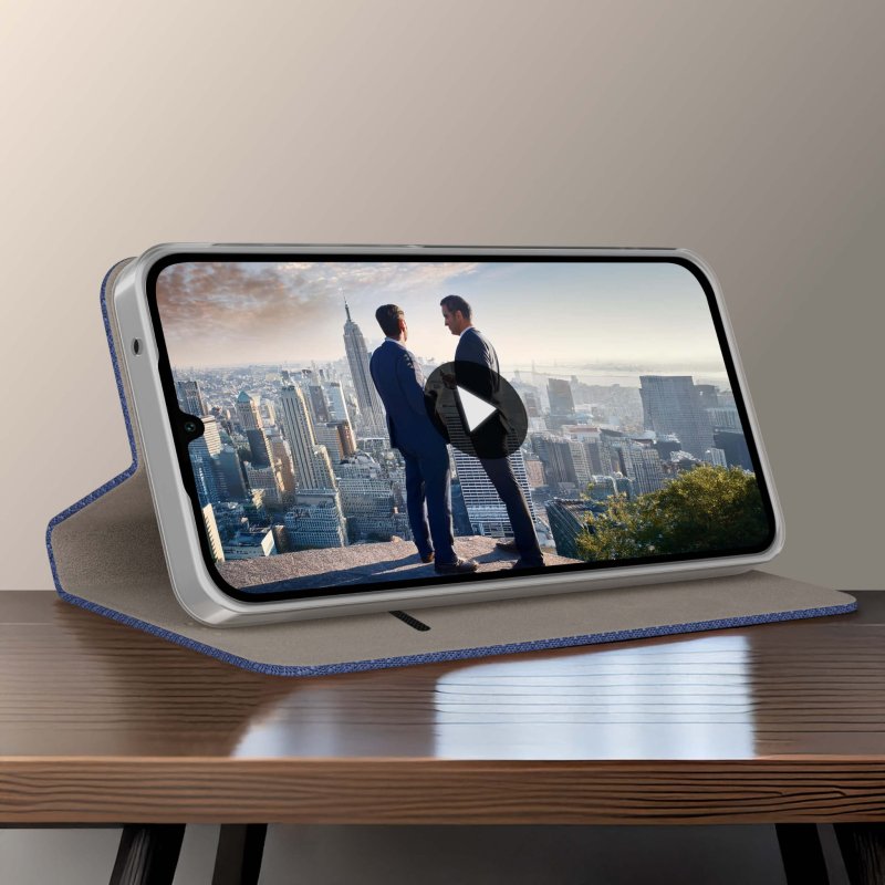 etui-do-realme-note-60-granatowe-zamykane-ze-szklem