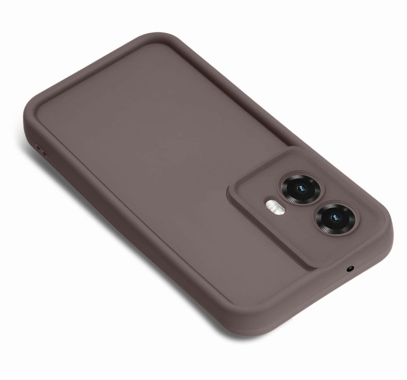 etui-do-motorola-moto-g35-brazowe-wzmacniane-silikonowe-ze-szklem