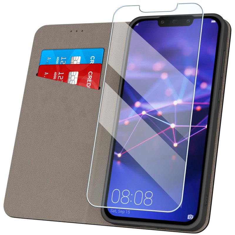 etui-do-huawei-mate-20-lite-czarne-zamykane-ze-szklem