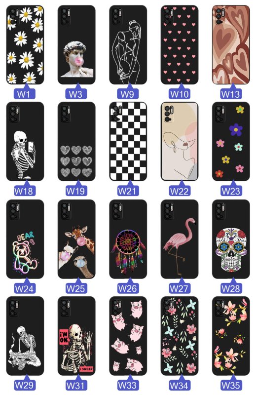 etui-do-xiaomi-redmi-note-10-5g-malowane-rozne-wzory-damskie-ze-szklem