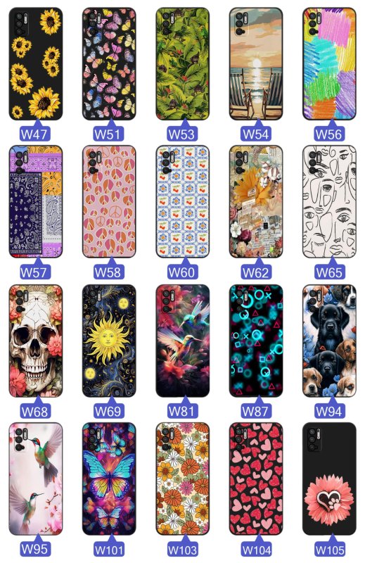 etui-do-xiaomi-redmi-note-10-5g-malowane-rozne-wzory-kobiece-ze-szklem