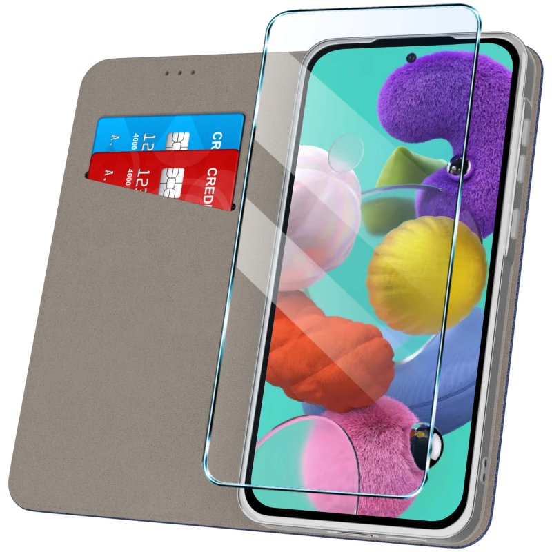 etui-do-samsung-galaxy-a51-granatowe-zamykane-ze-szklem