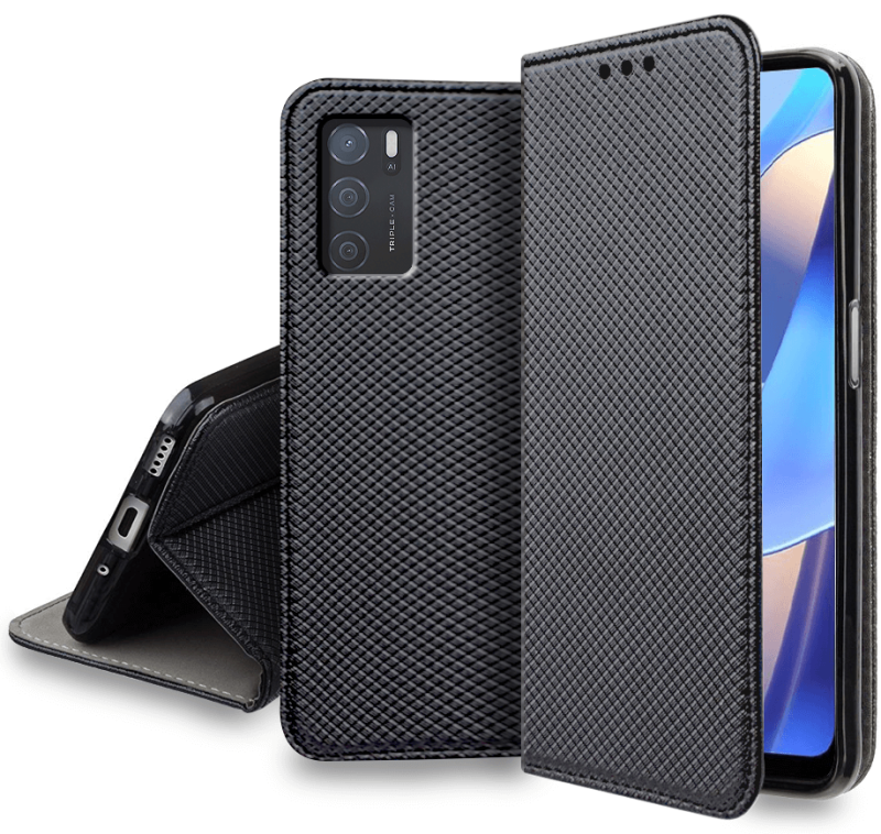 etui-do-oppo-a16-a16s-czarne-zamykane-ze-szklem