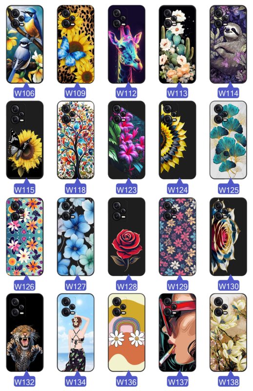 etui-do-xiaomi-redmi-note-12-5g-malowane-rozne-wzory-kobiece-ze-szklem