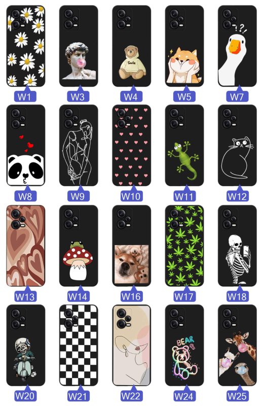 etui-do-xiaomi-redmi-note-12-5g-malowane-rozne-wzory-fajne-ze-szklem