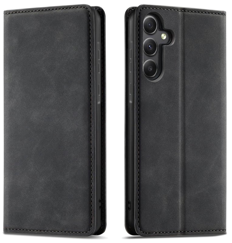 etui-do-samsung-galaxy-a56-skorzane-velvet-zamykane-czarne-ze-szklem