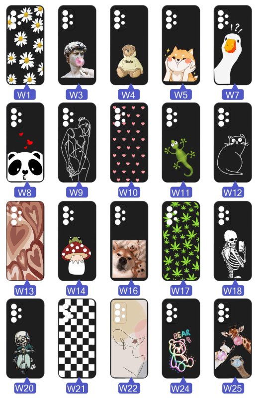 etui-do-samsung-galaxy-a32-4g-malowane-rozne-wzory-fajne-ze-szklem