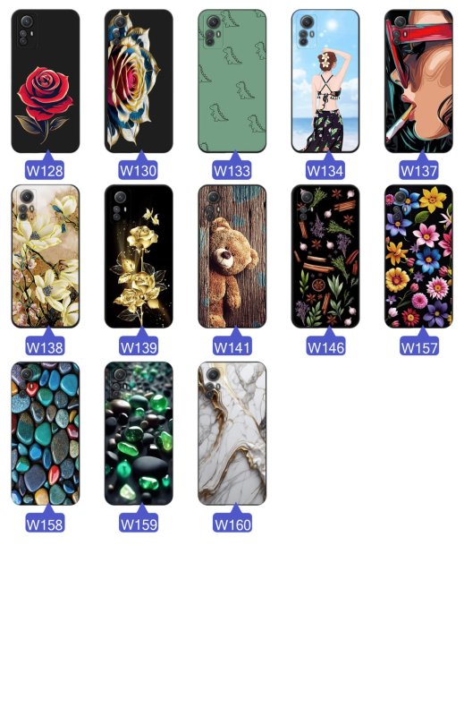 etui-do-xiaomi-redmi-note-12s-malowane-rozne-wzory-damskie-ze-szklem