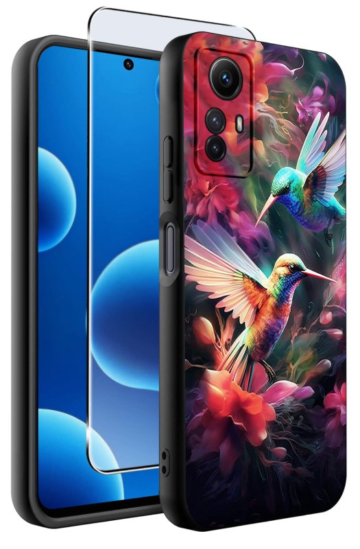etui-do-xiaomi-redmi-note-12s-malowane-rozne-wzory-kolorowe-ze-szklem