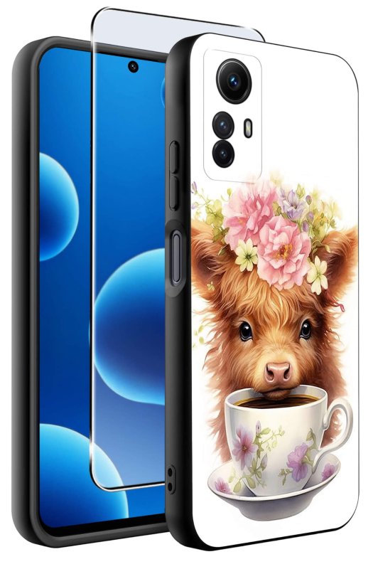 etui-do-xiaomi-redmi-note-12s-malowane-rozne-wzory-zwierzeta-ze-szklem