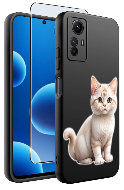etui-do-xiaomi-redmi-note-12s-malowane-rozne-wzory-z-kotem-ze-szklem