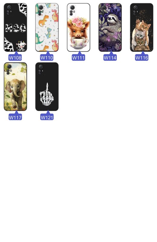 etui-do-xiaomi-redmi-note-12s-malowane-rozne-wzory-smieszne-ze-szklem