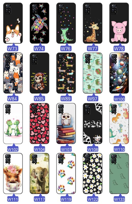 etui-do-xiaomi-redmi-note-11-pro-malowane-rozne-wzory-dla-dziewczynki-ze-szklem