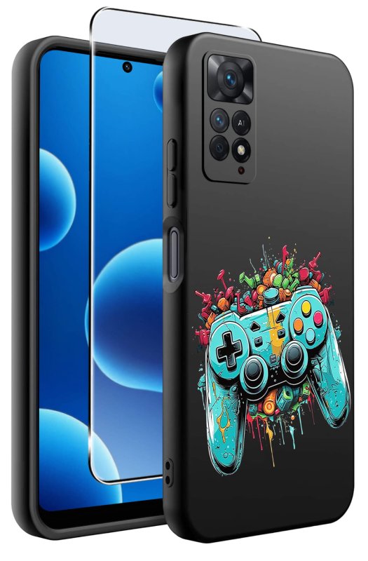 etui-do-xiaomi-redmi-note-11-pro-malowane-rozne-wzory-dla-chlopca-ze-szklem