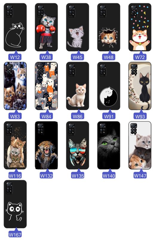 etui-do-xiaomi-redmi-note-11-pro-malowane-rozne-wzory-z-kotem-ze-szklem