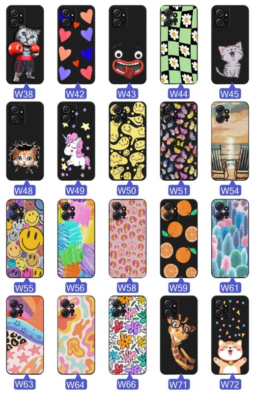 etui-do-xiaomi-redmi-note-12-4g-malowane-rozne-wzory-dla-dziewczynki-ze-szklem