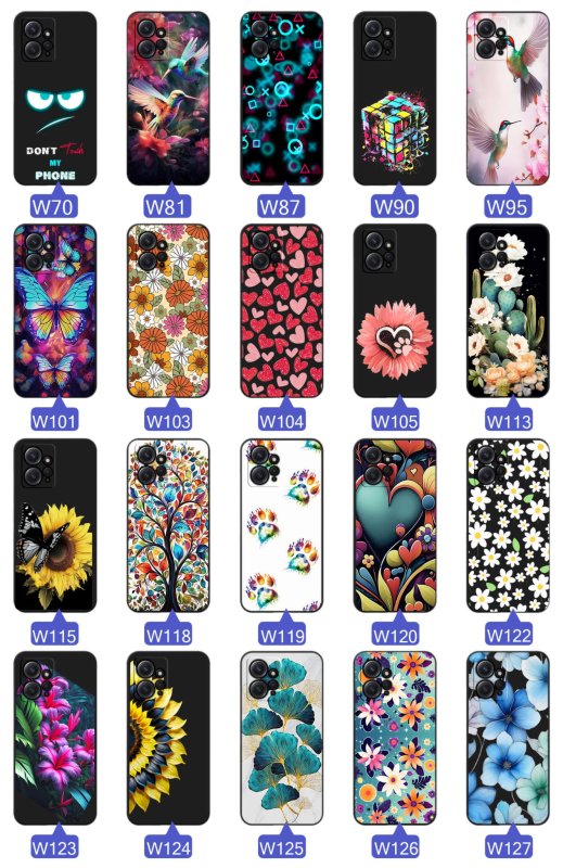 etui-do-xiaomi-redmi-note-12-4g-malowane-rozne-wzory-damskie-ze-szklem