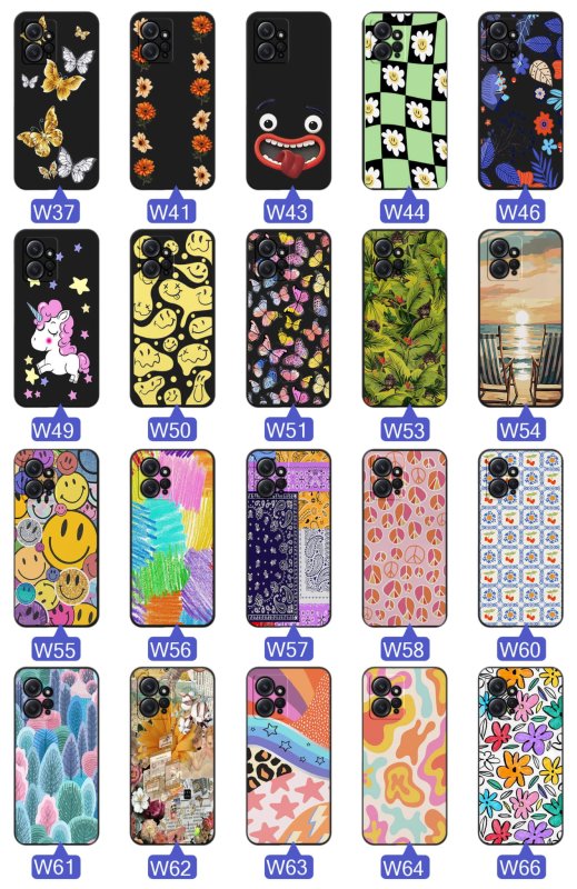 etui-do-xiaomi-redmi-note-12-4g-malowane-rozne-wzory-kolorowe-ze-szklem