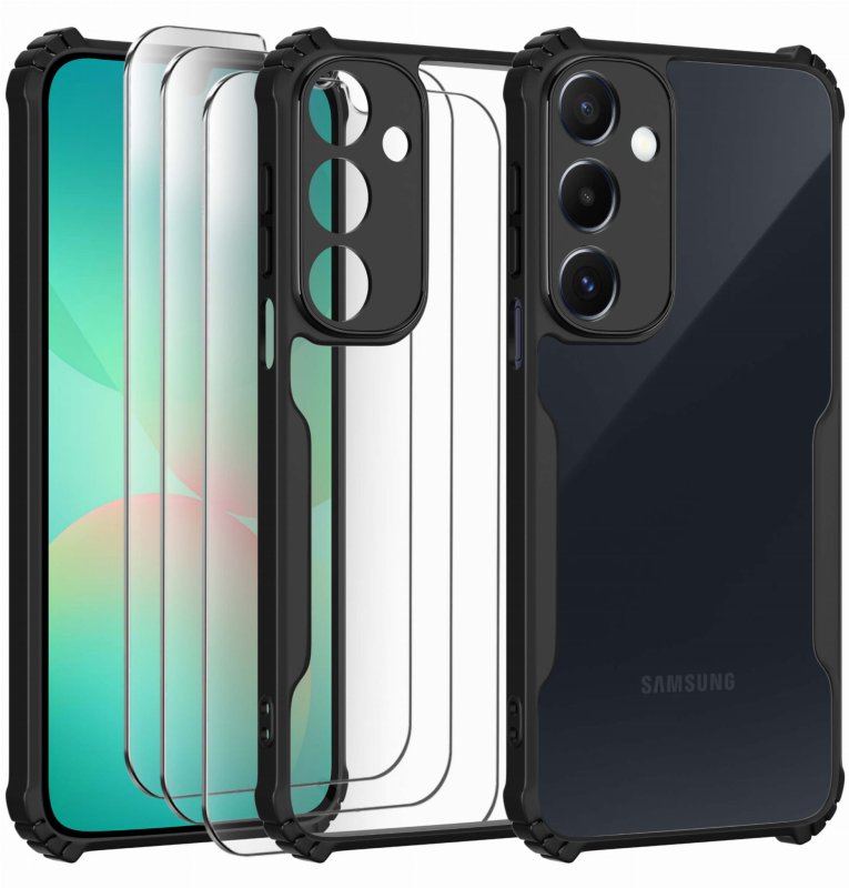 etui-do-samsung-galaxy-a26-5g-przezroczyste-pancerne-z-zestawem-3-szkiel