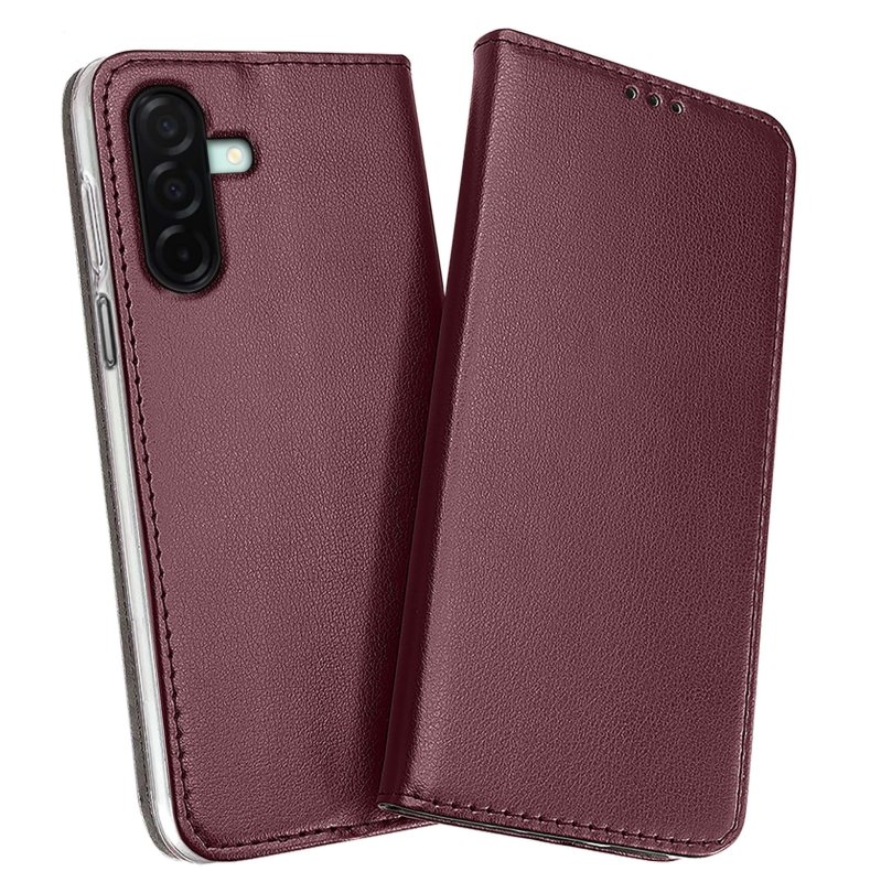 etui-do-samsung-galaxy-a26-burgundowe-magnetyczne-zamykane-ze-szklem