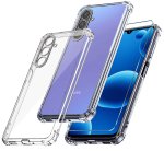 Etui do Samsung Galaxy A26 5G przeźroczyste ze szkłem