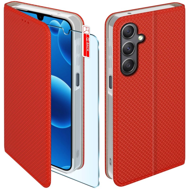 etui-do-samsung-galaxy-a26-czerowne-zamykane-ze-szklem