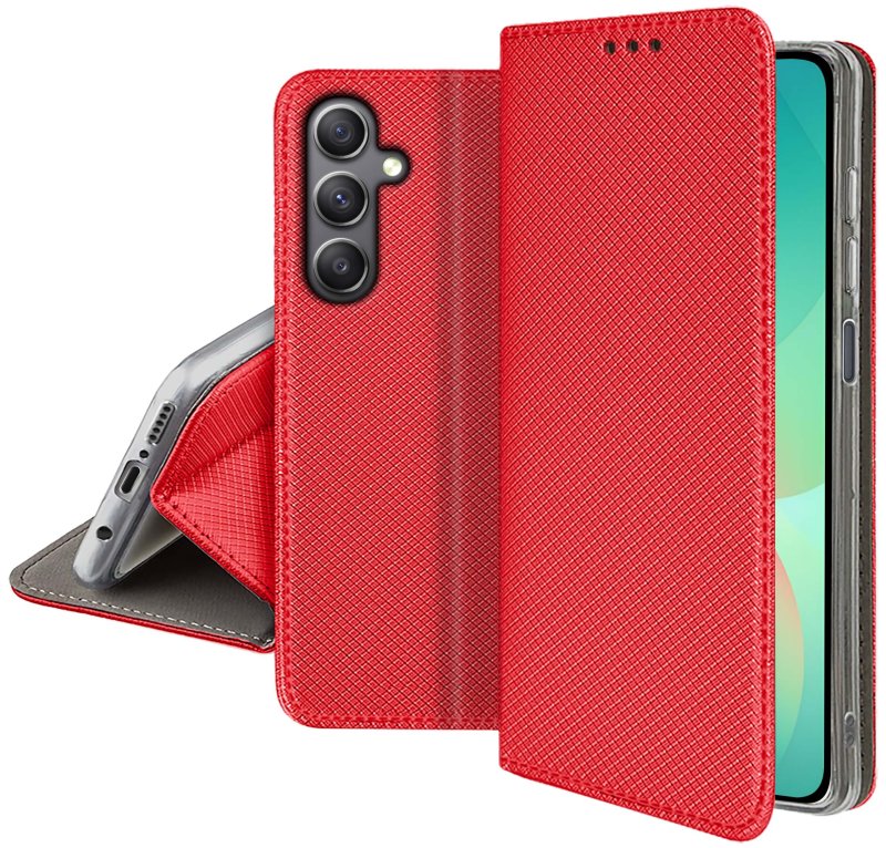 etui-do-samsung-galaxy-a26-czerowne-zamykane-ze-szklem