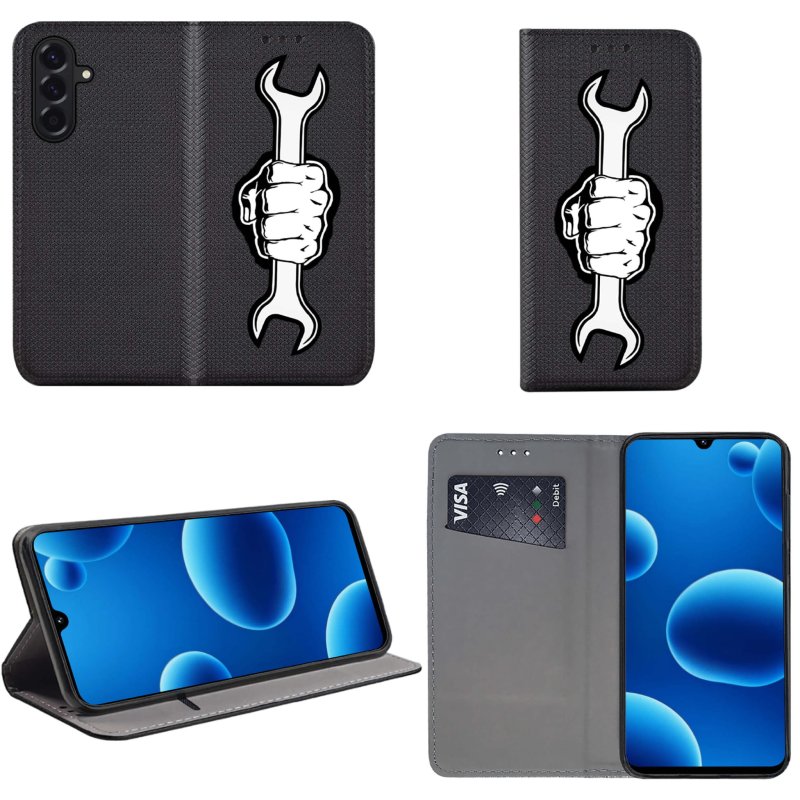 etui-do-samsung-galaxy-a26-zamykane-malowane-wzor-meski-ze-szklem