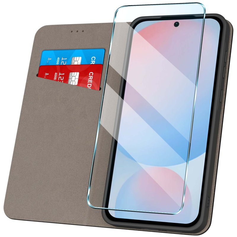 etui-do-samsung-galaxy-a56-czarne-zamykane-ze-szklem