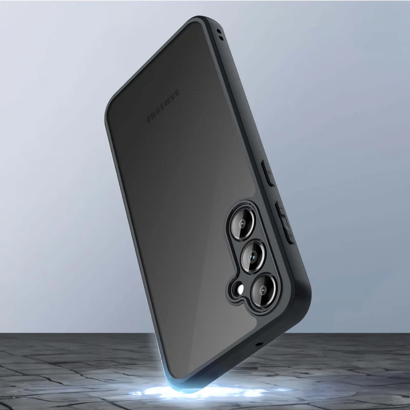 etui-do-samsung-galaxy-a36-5g-przezroczyste-wzmacniane-czarne-z-zestawem-2-szkiel