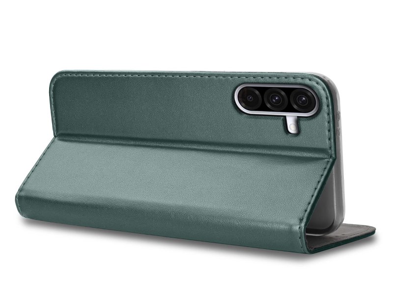 etui-do-samsung-galaxy-a36-a37-5g-zielone-magnetyczne-zamykane-ze-szklem-wnętrze-i-kieszonka