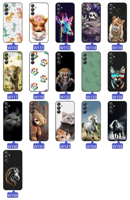 etui-do-samsung-galaxy-a36-5g-malowane-rozne-wzory-zwierzeta-ze-szklem
