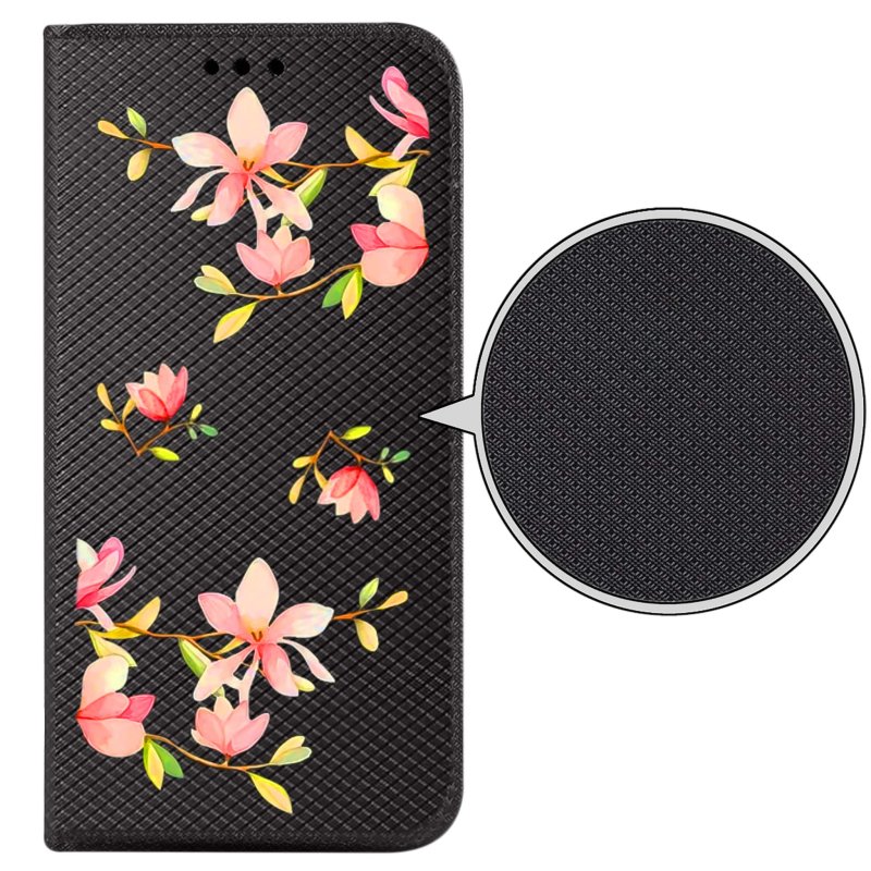etui-do-samsung-galaxy-a36-a37-5g-zamykane-malowane-wzor-kwiat-ze-szklem