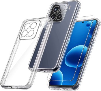 Etui do Xiaomi 15 bezbarwne wzmacniane ze szkłem