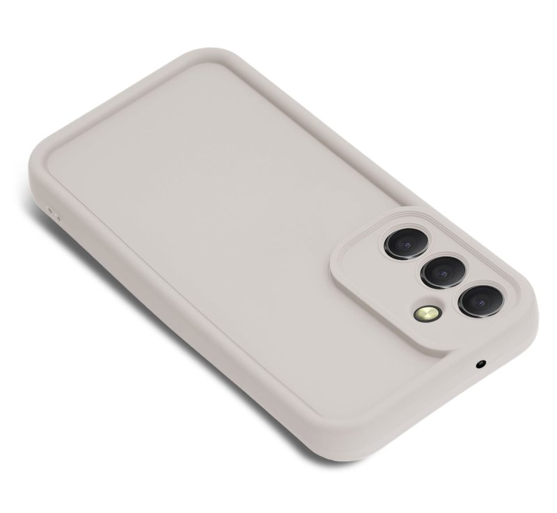 etui-do-samsung-galaxy-m55-biale-wzmacniane-silikonowe-ze-szklem