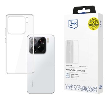 Etui 3MK do Xiaomi 15 przeźroczyste ze szkłem