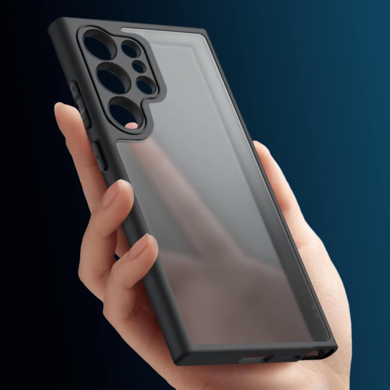 etui-do-samsung-galaxy-s25-ultra-przezroczyste-wzmacniane-czarne-z-zestawem-2-szkiel