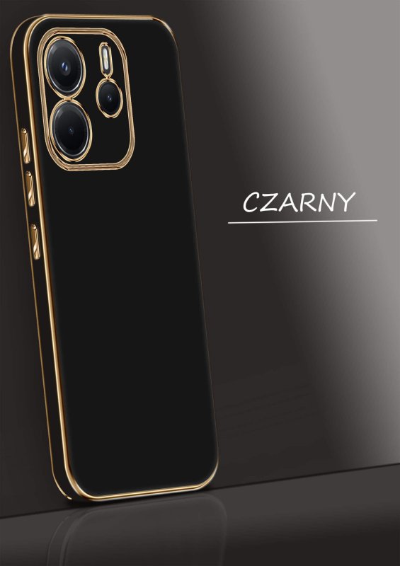 etui-do-xiaomi-redmi-note-14-5g-ze-zlota-ramka-czarne-ze-szklem