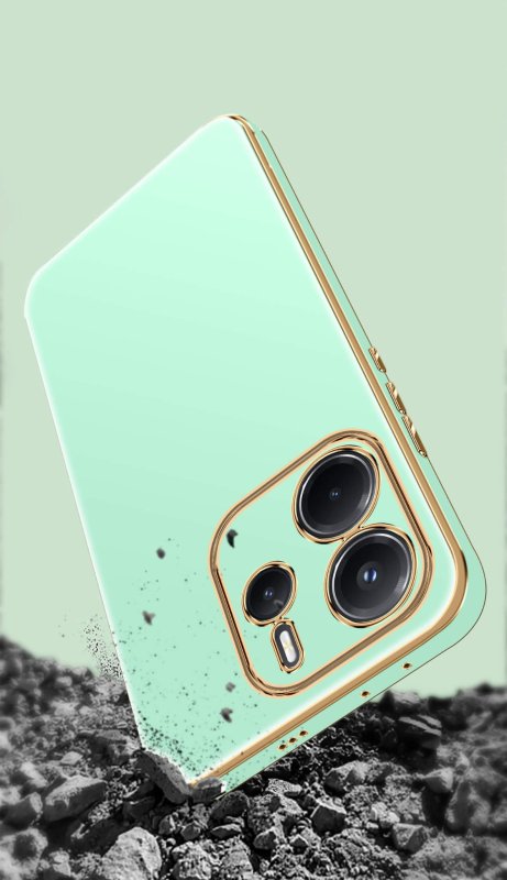 etui-do-xiaomi-redmi-note-14-5g-ze-zlota-ramka-mietowe-ze-szklem