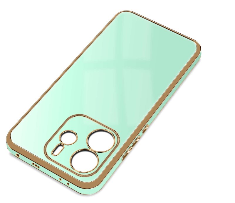 etui-do-xiaomi-redmi-note-14-5g-ze-zlota-ramka-mietowe-ze-szklem
