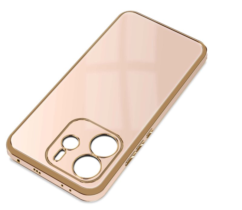 etui-do-xiaomi-redmi-note-14-5g-ze-zlota-ramka-rozowe-ze-szklem