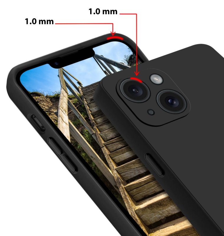 etui-do-iphone-13-14-czarne-matowe-z-zestawem-2-szkiel