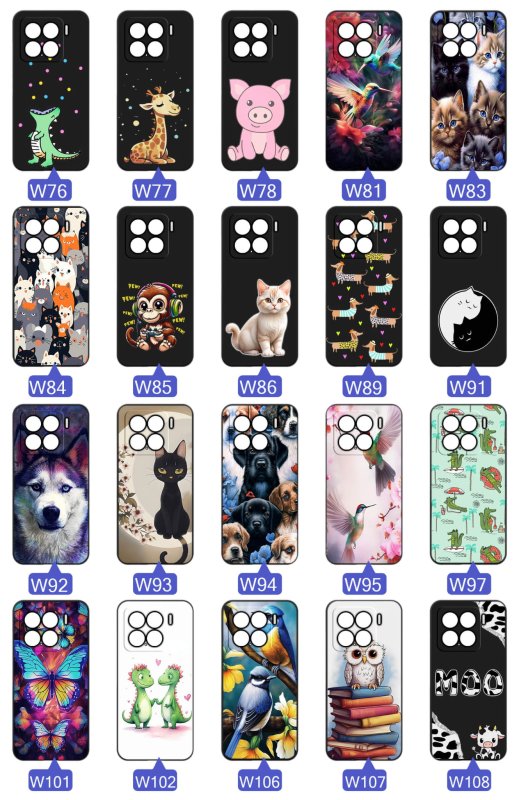 etui-do-xiaomi-15-malowane-rozne-wzory-zwierzeta-ze-szklem