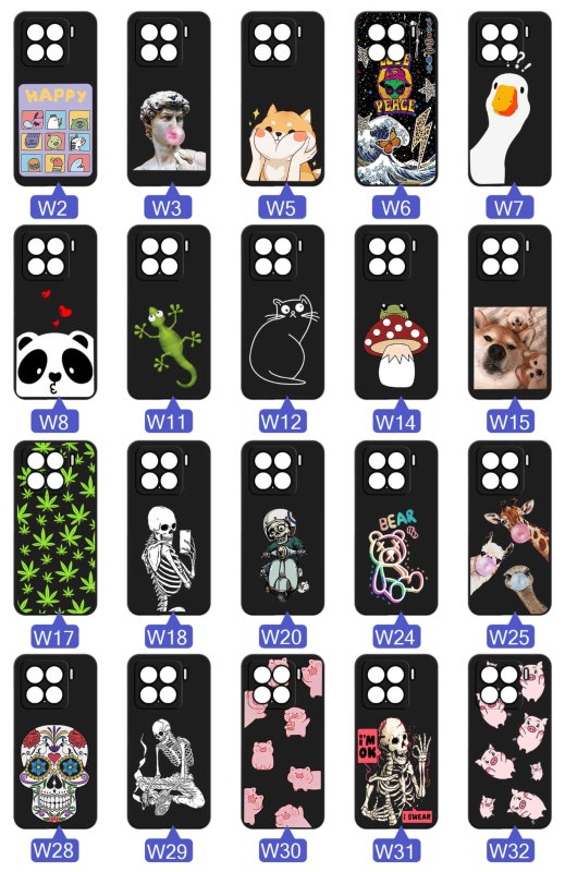 etui-do-xiaomi-15-malowane-rozne-wzory-smieszne-ze-szklem