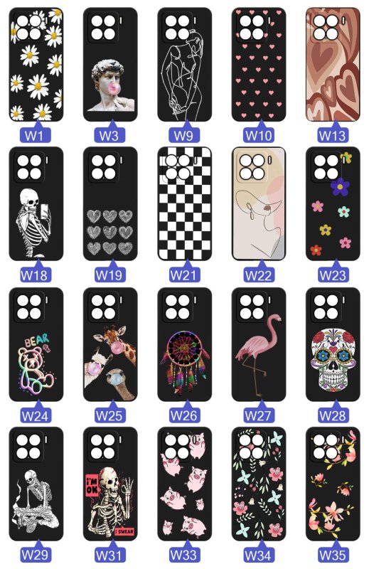 etui-do-xiaomi-15-pro-malowane-rozne-wzory-damskie-ze-szklem